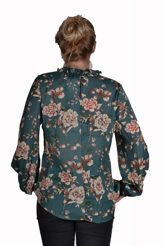 blouse met bloemen blouse met bloemen