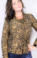 Angelle Milan shirt gold black