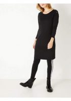 sandwich-sweater-jurk-met-lace-up-schouder-zwart-1