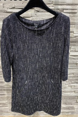 Vegas jurk grey grey